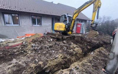 Alapásás géppel: 5 előny, ami felgyorsítja az építkezést